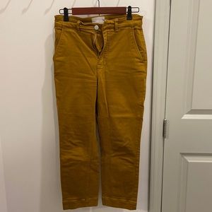 Everlane slim crop pants